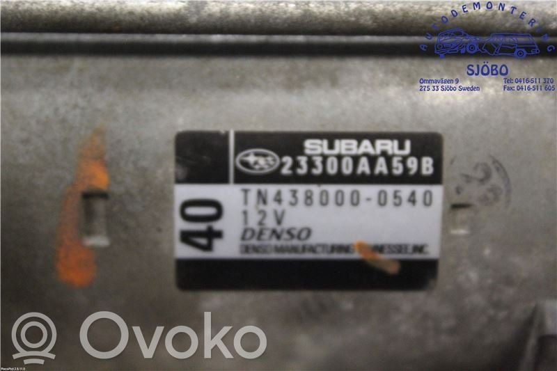 Subaru Legacy Starteris 