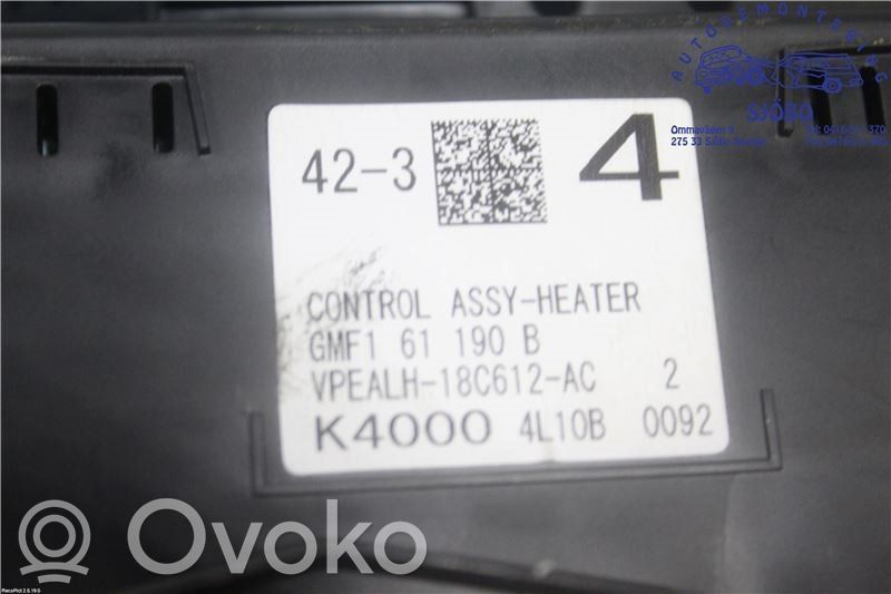 Mazda 6 Climate control unit 