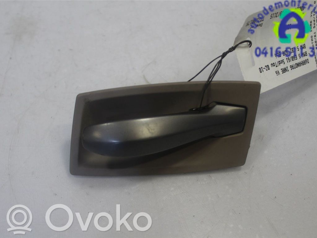BMW 5 E60 E61 Front door interior handle 