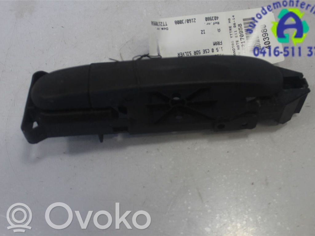 Nissan Note (E11) Manecilla externa puerta delantera 