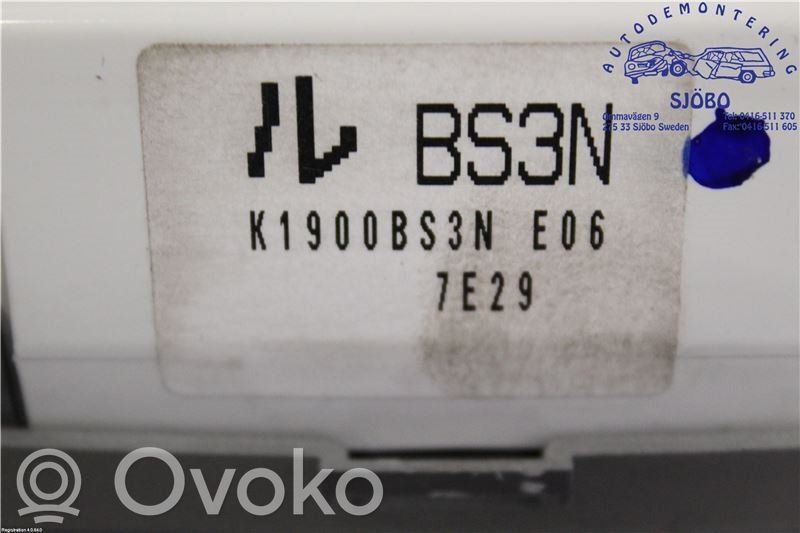 Climate control unit   BS3N61190E,K1900BS3NE06,K1900BS3NE06