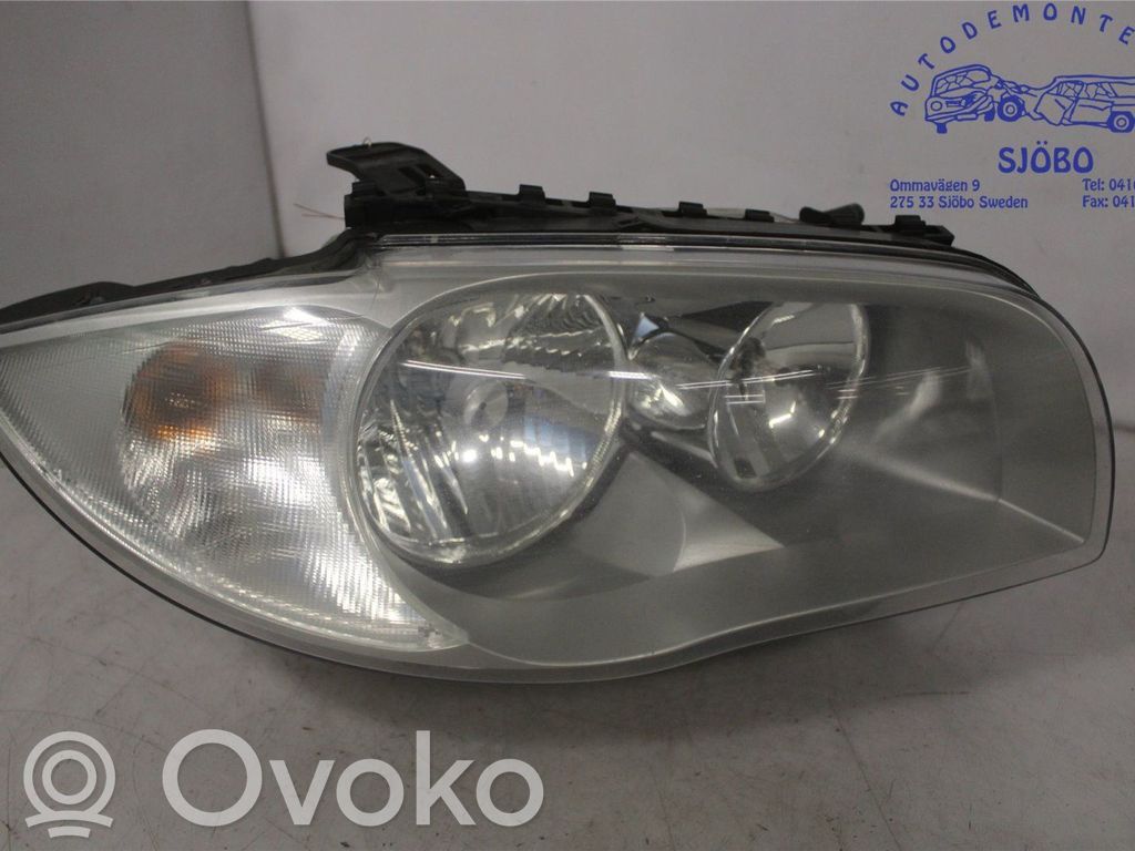 BMW 1 E81 E87 Priekinis žibintas 