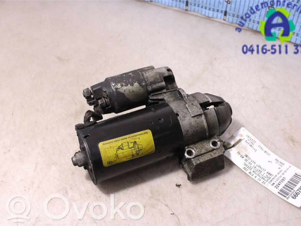 Starter motor   12418570238,0001139002,0001139002