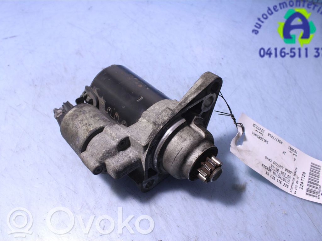 Motor de arranque   02Z911023EX,02Z911023E,02Z911023E