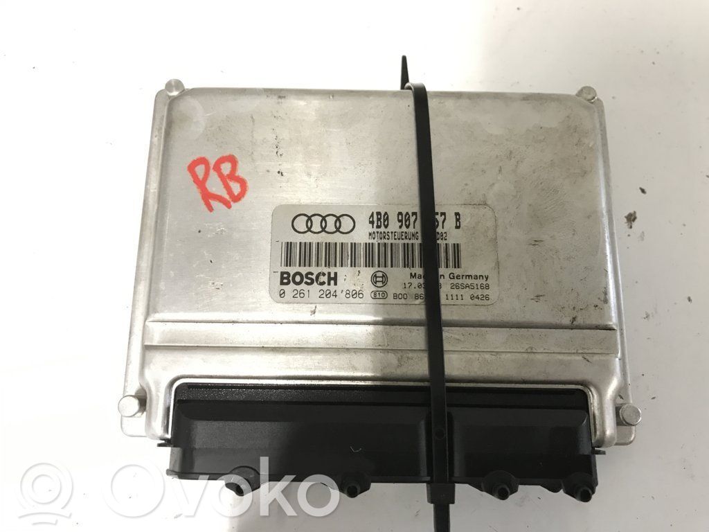 Engine control unit/module ECU   4B0907557B,4B0907557B,4B0907557B