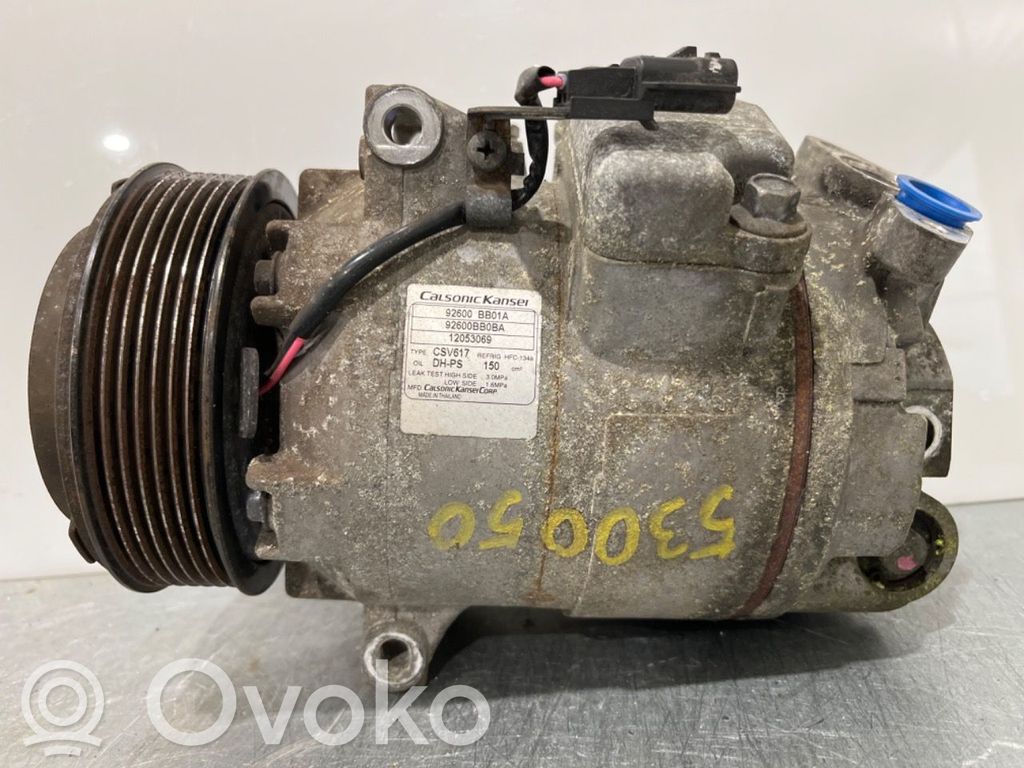 Nissan Qashqai Klimakompressor Pumpe 