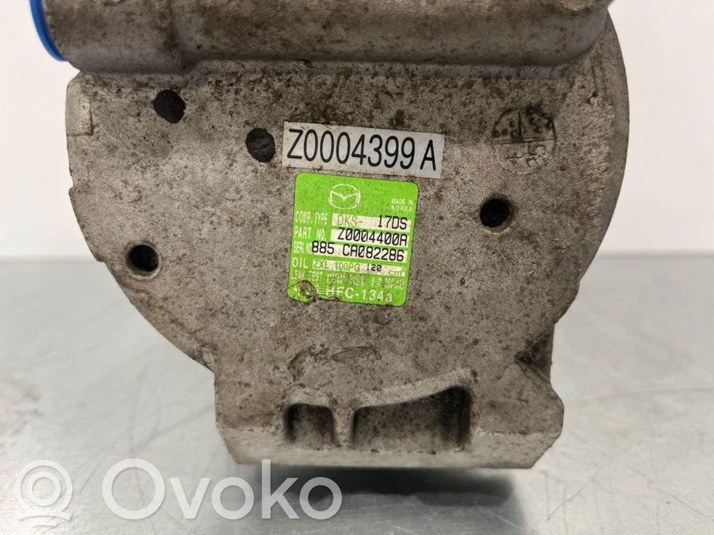 Mazda 6 Ilmastointilaitteen kompressorin pumppu (A/C) 