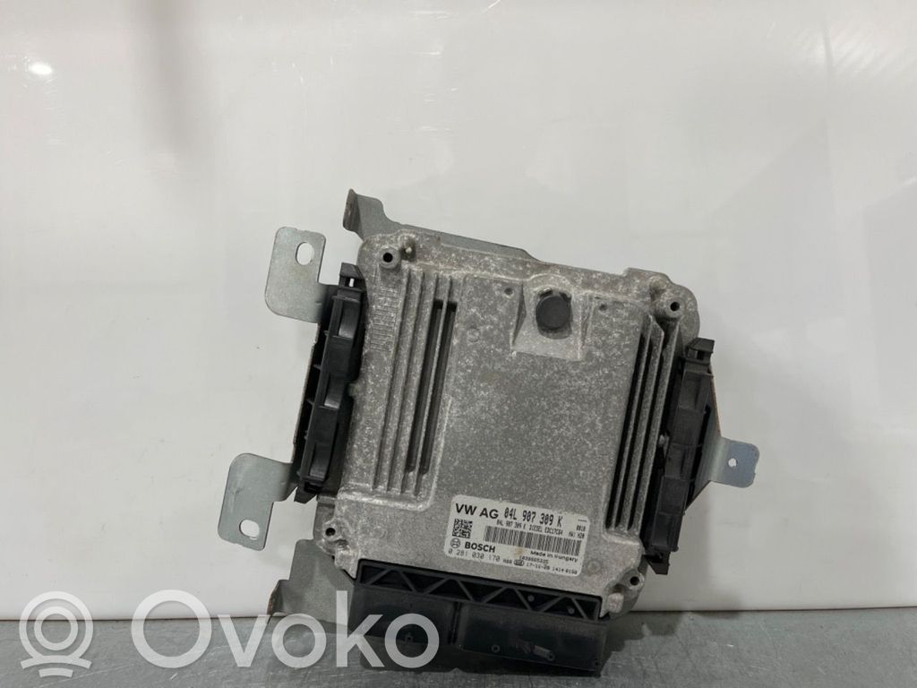 Engine control unit/module ECU   04L906016MQ,04L907309K,04L907309K,0281030170,04L906016MQ,04L907309K
