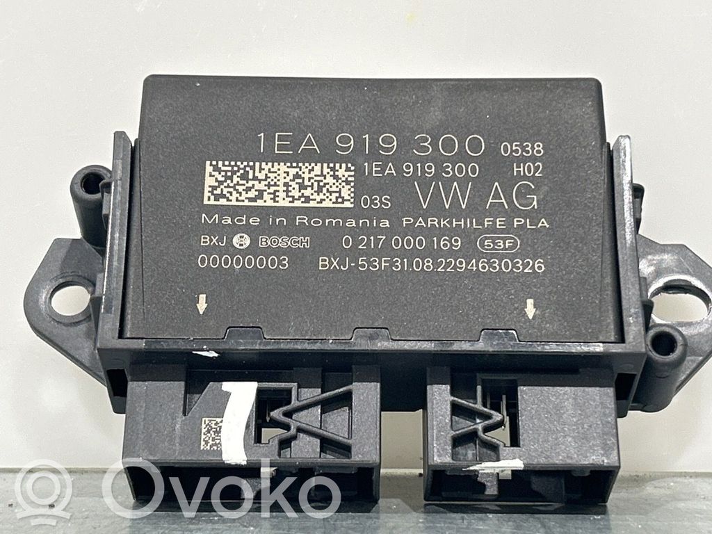 Skoda Enyaq iV Sterownik / Moduł parkowania PDC 