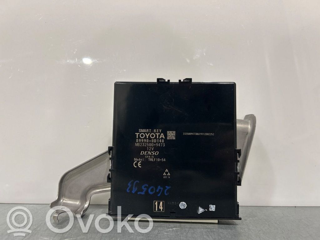 Toyota Yaris Unitate/modul de control fără cheie (KESSY) 