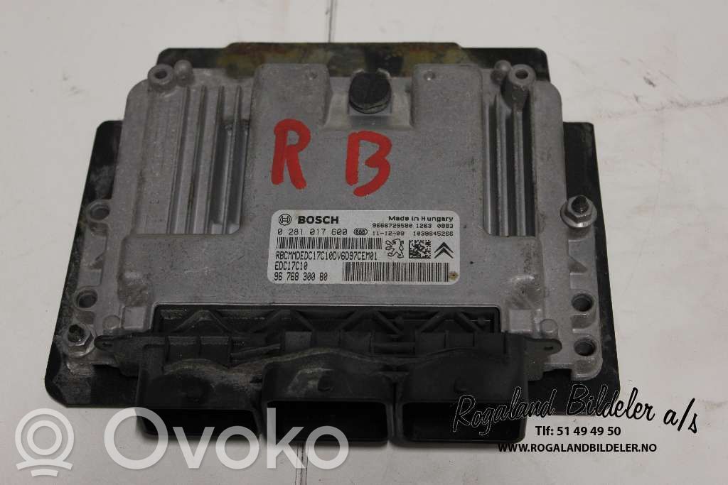 Peugeot Partner Engine control unit/module ECU 
