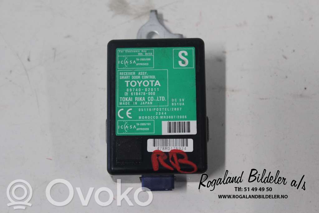 Toyota Auris 150 Other control units/modules 