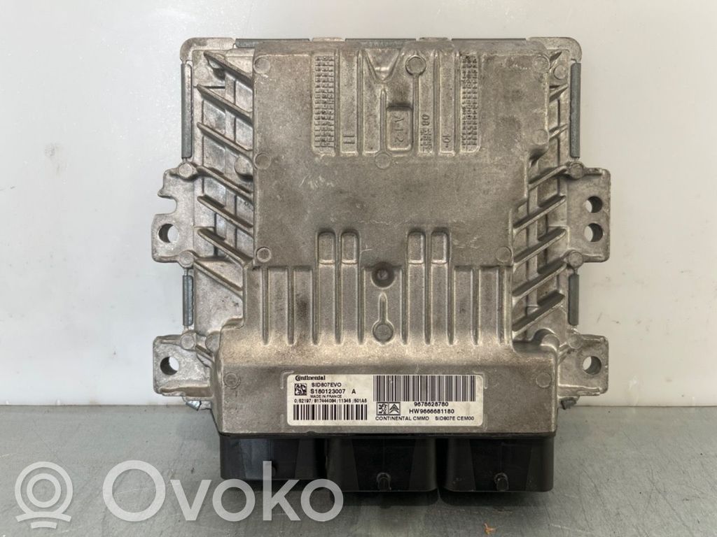 Engine control unit/module ECU   1677648680,9666681180,9666681180,1677648680,9666681180,S180123007