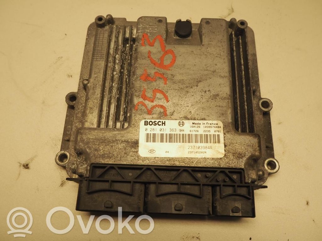 Opel Vivaro Engine control unit/module ECU 