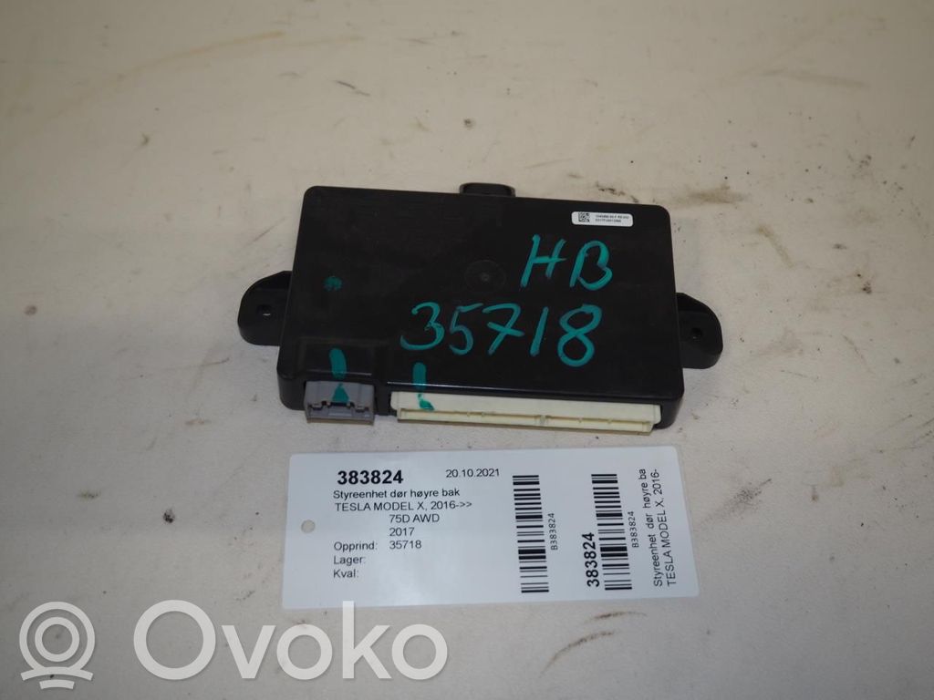 Tesla Model X Unidad de control/módulo de la puerta 