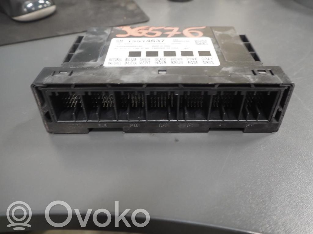 Opel Astra K Module de contrôle carrosserie centrale 