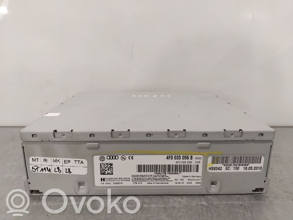 Audi A4 S4 B8 8K Panel / Radioodtwarzacz CD/DVD/GPS 