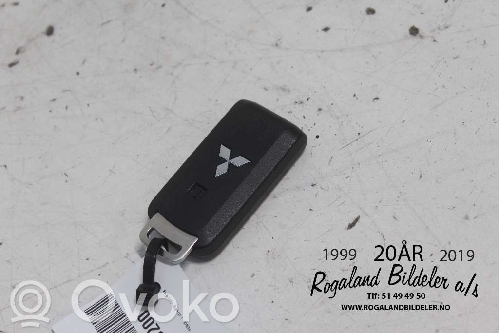 Mitsubishi ASX Virta-avain/kortti 
