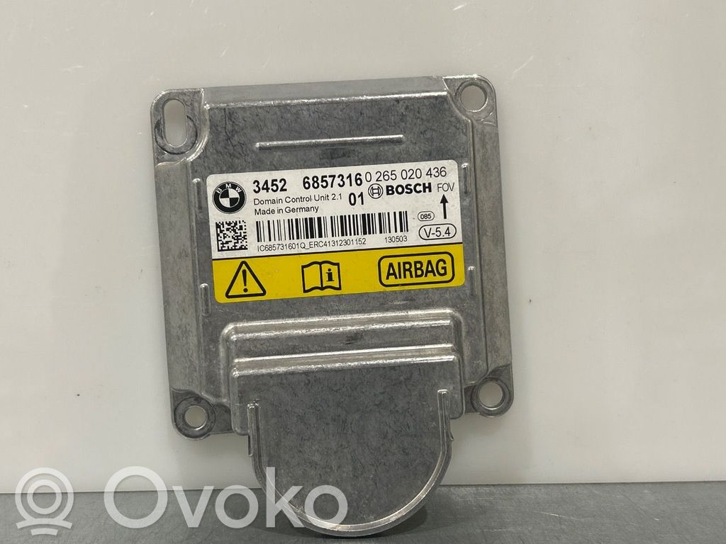 BMW 5 F10 F11 Sterownik / Moduł Airbag 