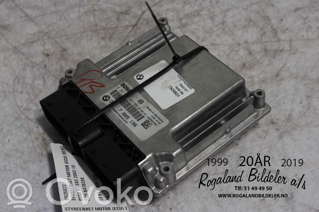 BMW X3 E83 Galios (ECU) modulis 