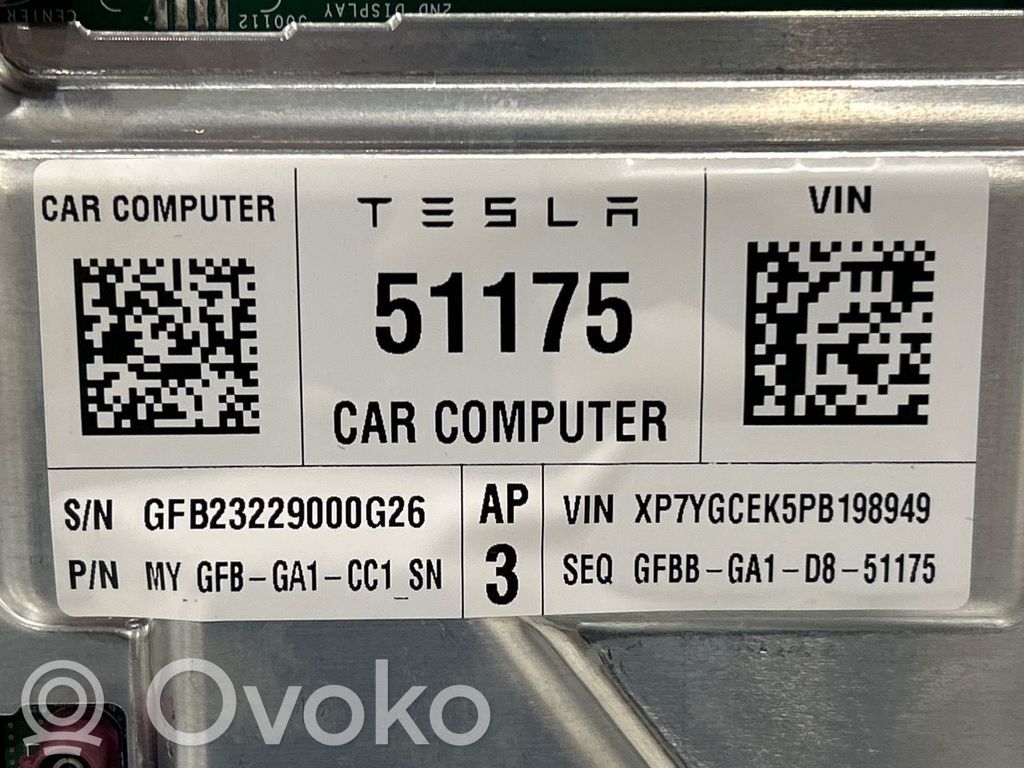Tesla Model Y Muut ohjainlaitteet/moduulit 
