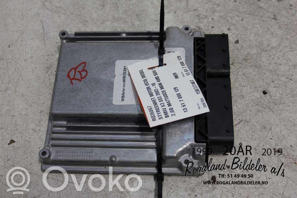Engine control unit/module ECU   13617800129,13617800129,13617800129