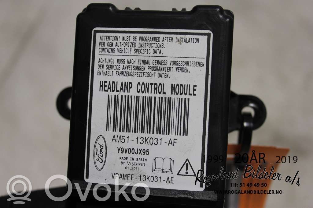 Ford C-MAX II Ksenona vadības bloks 