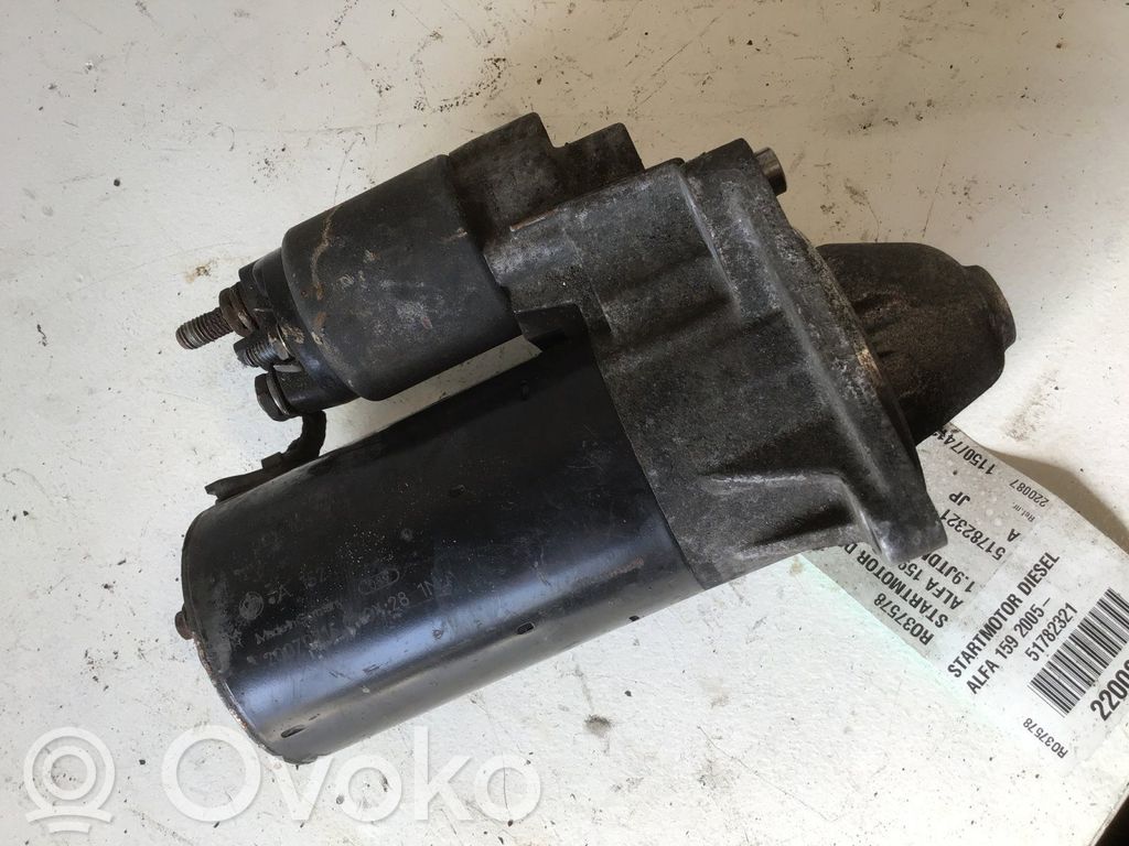 Alfa Romeo 159 Electromotor 