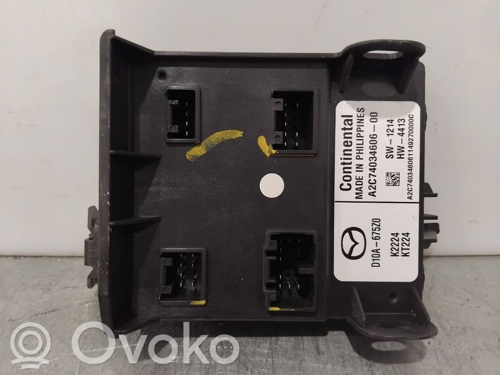 Other control units/modules   D10A675Z0C,A2C7403460600,D10A675Z0,A2C7403460600,D10A675Z0,D10A675Z0C