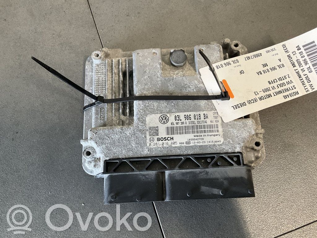 Volkswagen Golf VI Engine control unit/module ECU 