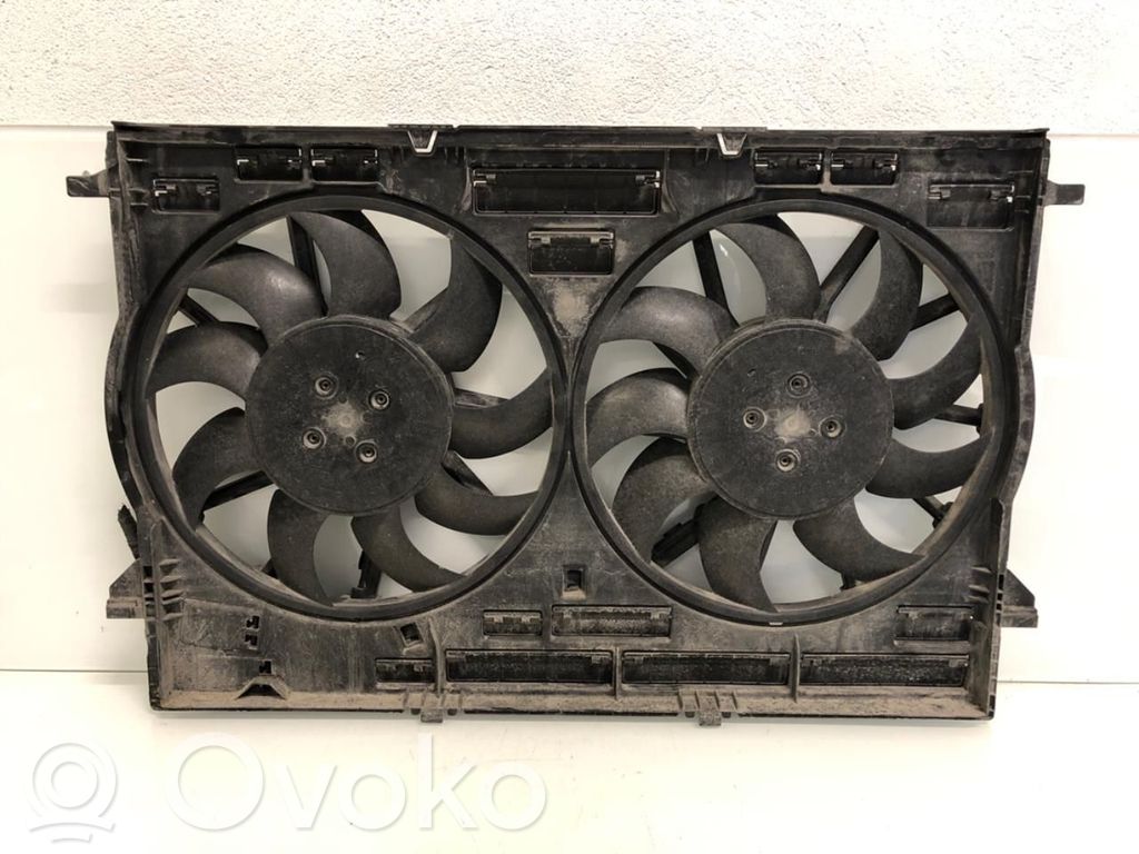 Audi A4 S4 B9 Elektrinis radiatorių ventiliatorius 