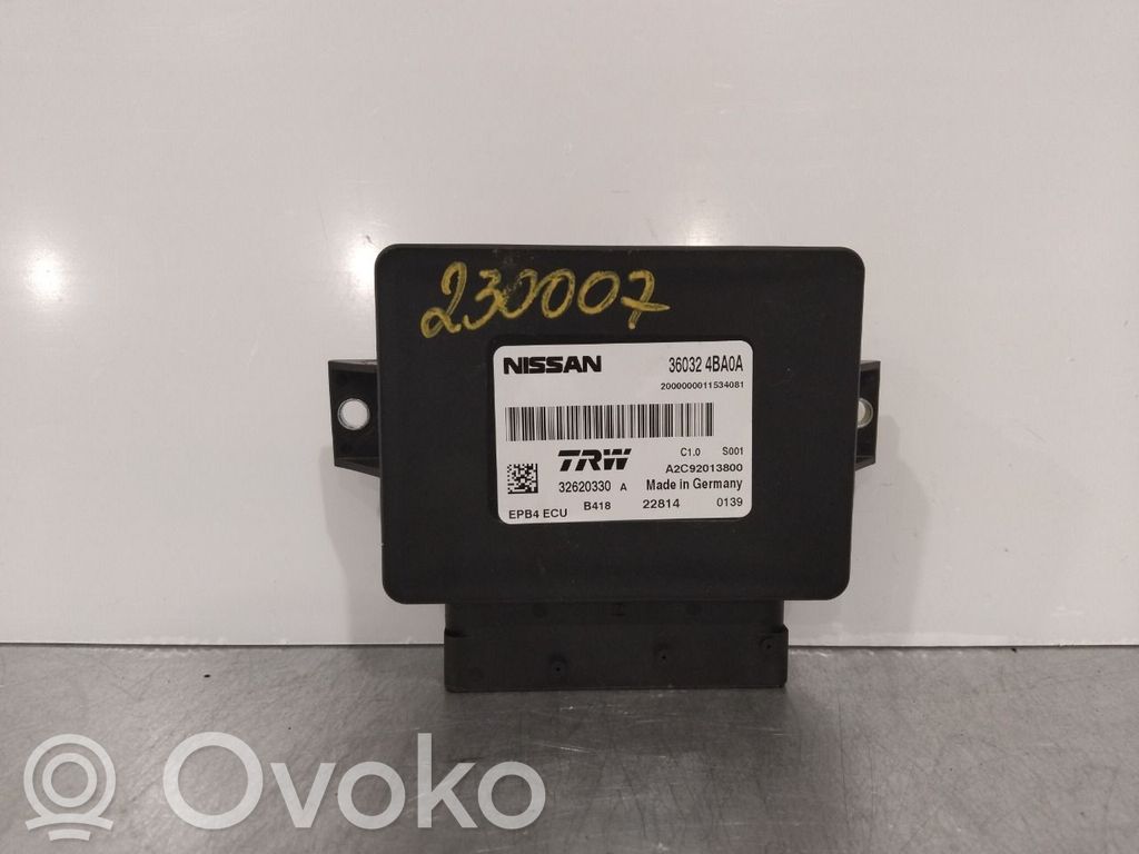 Nissan Qashqai Unité de commande, module PDC aide au stationnement 