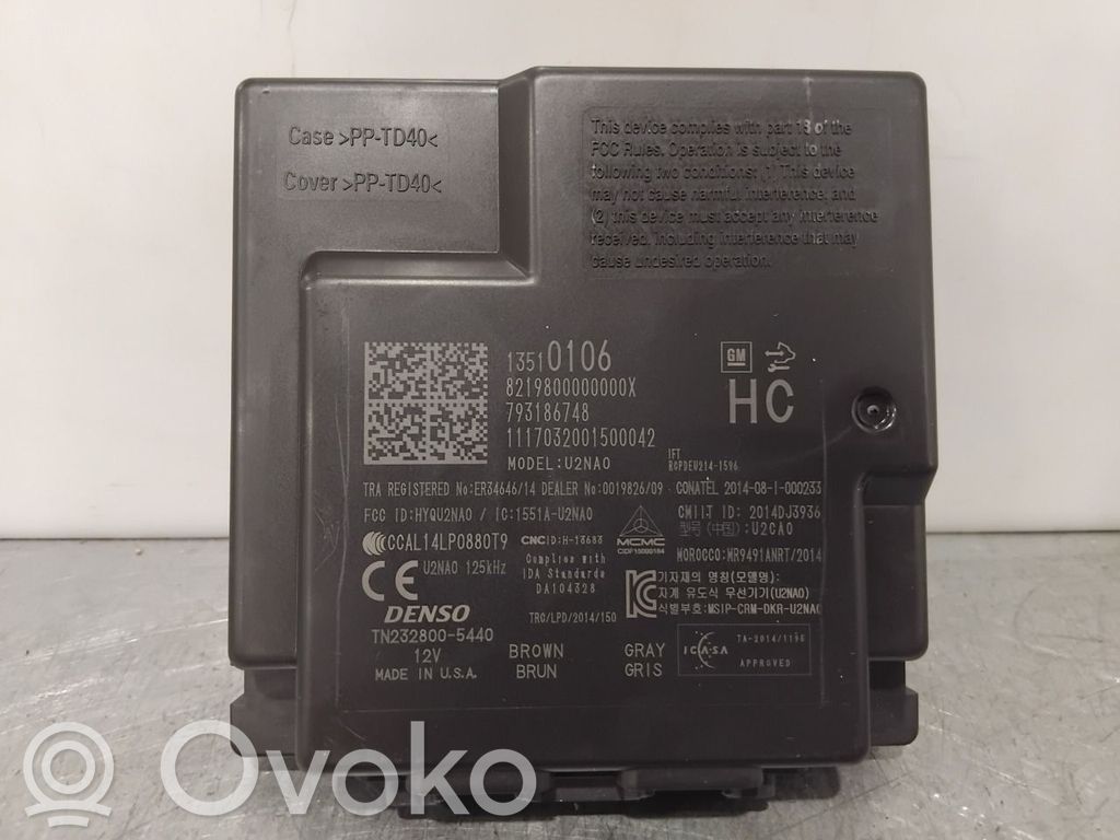 Opel Ampera- E Keyless Steuergerät 