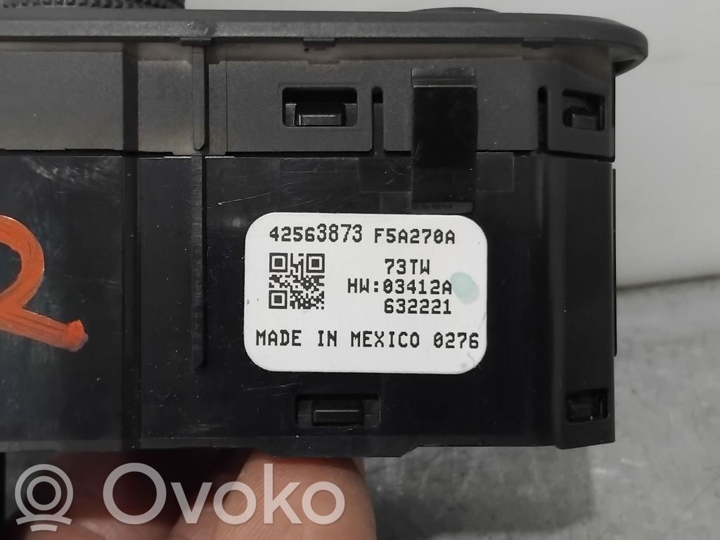 Opel Ampera- E Light switch 