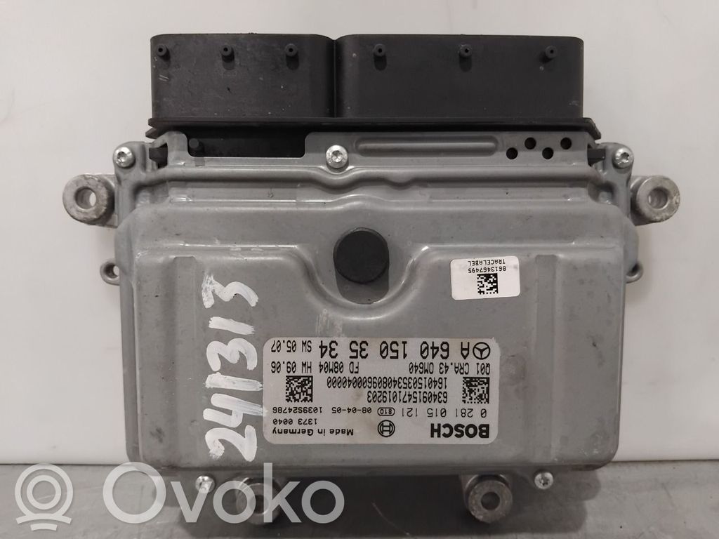 Mercedes-Benz A W169 Unitate control motor/modul ECU 