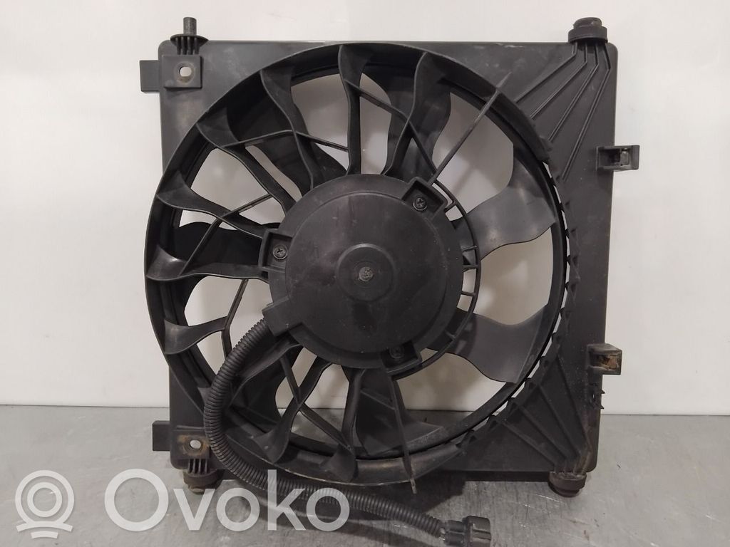 Tesla Model S Radiator cooling fan shroud 