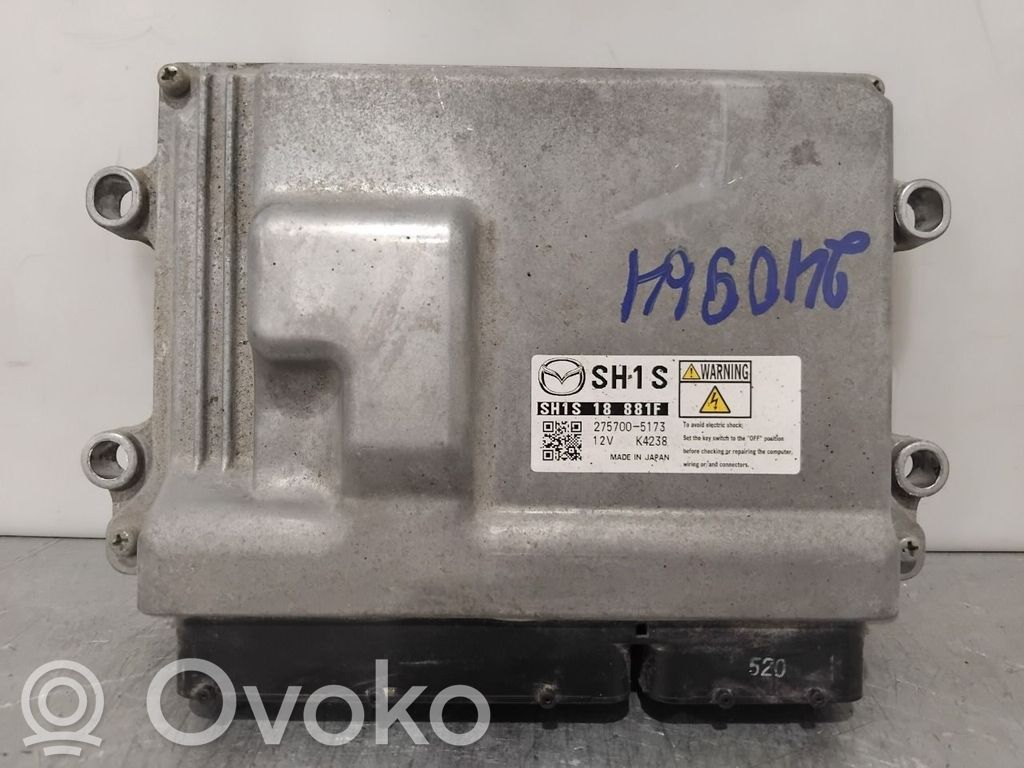 Engine control unit/module ECU   SHYM18881A,SH1S18881F,SH1S18881F,2757005173,SH1S18881F,SHYM18881A