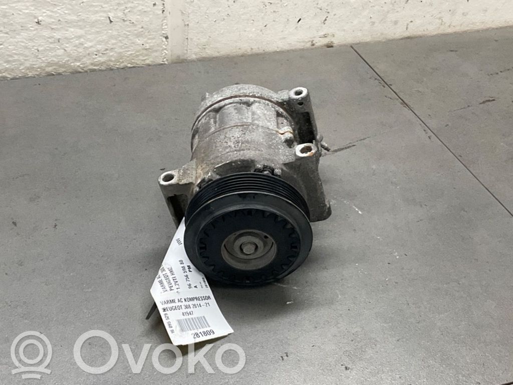 Peugeot 308 Air conditioning (A/C) compressor (pump) 