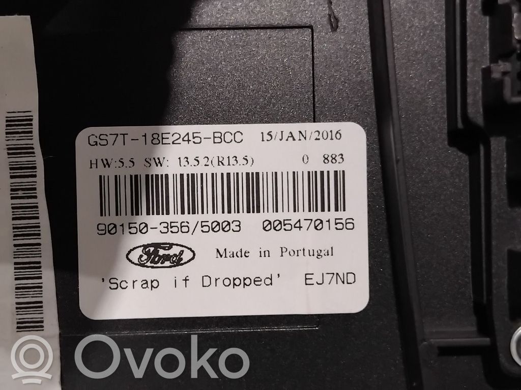 Ford Mondeo MK V Climate control/heater control trim 