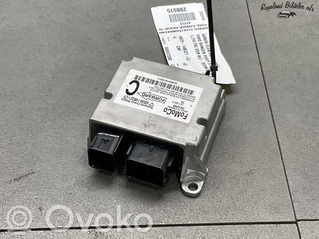 Ford Ranger Airbag control unit/module 