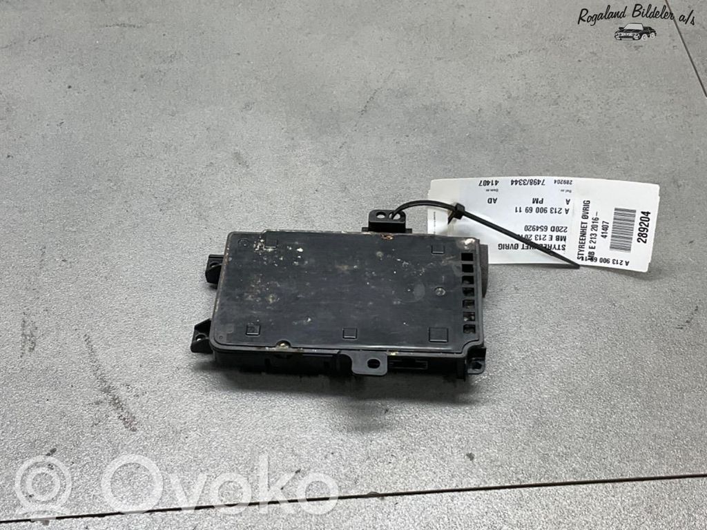 Mercedes-Benz E W213 Inne komputery / moduły / sterowniki 
