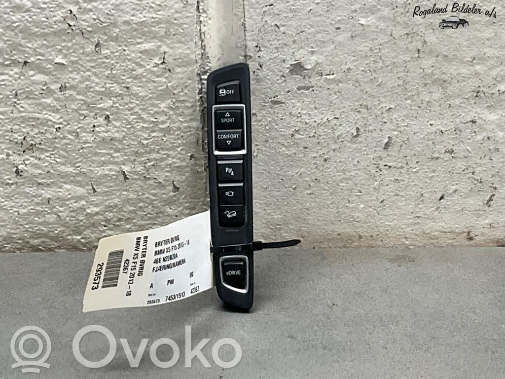 BMW X5 F15 Inne przełączniki i przyciski 