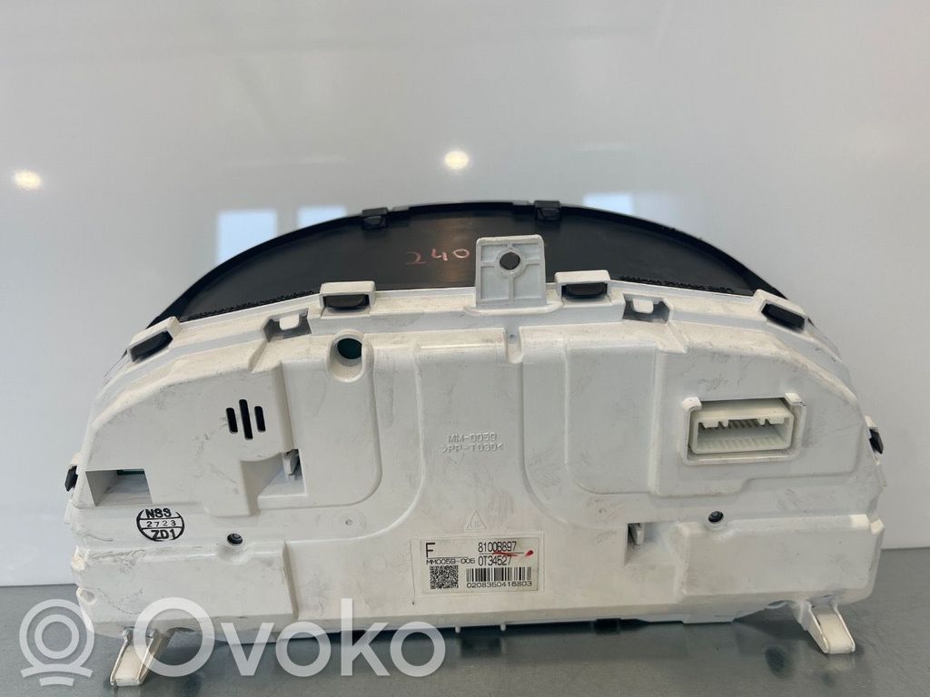 Mitsubishi Outlander Vitezometru (grup de instrumente) 