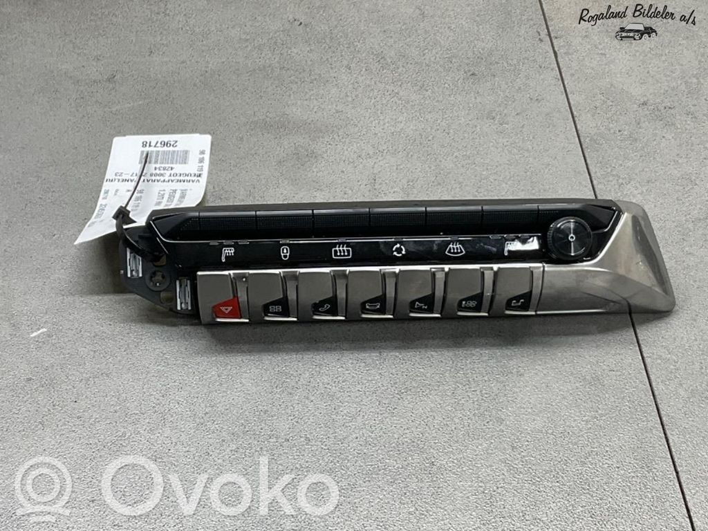 Peugeot 3008 II Mascherina climatizzatore/regolatore riscaldamento 