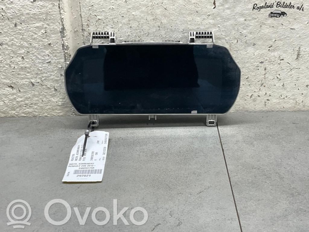 Renault Zoe Vitezometru (grup de instrumente) 