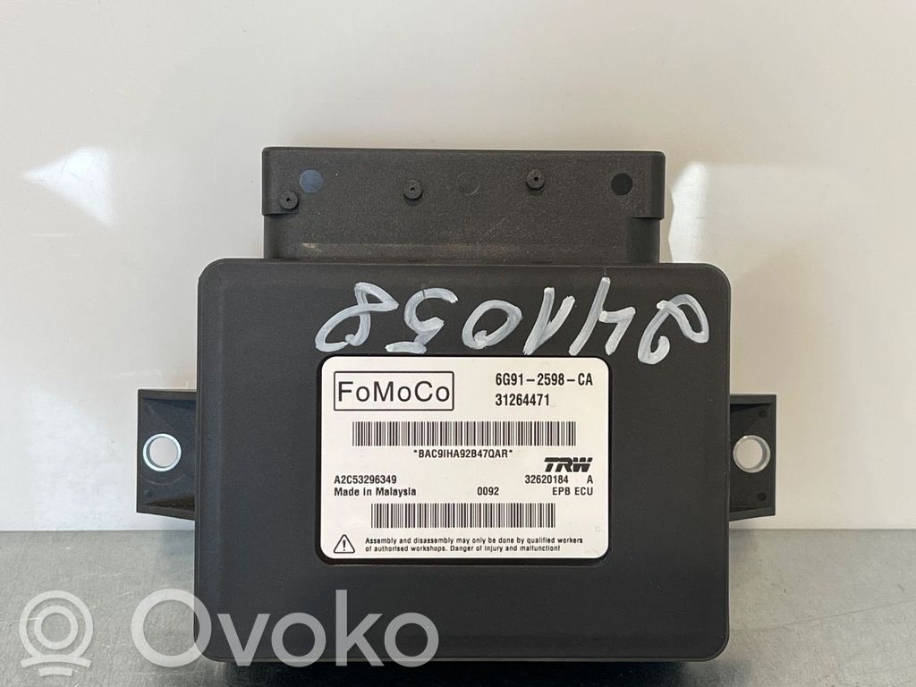 Volvo XC70 Moduł / Sterownik hamulca ręcznego 