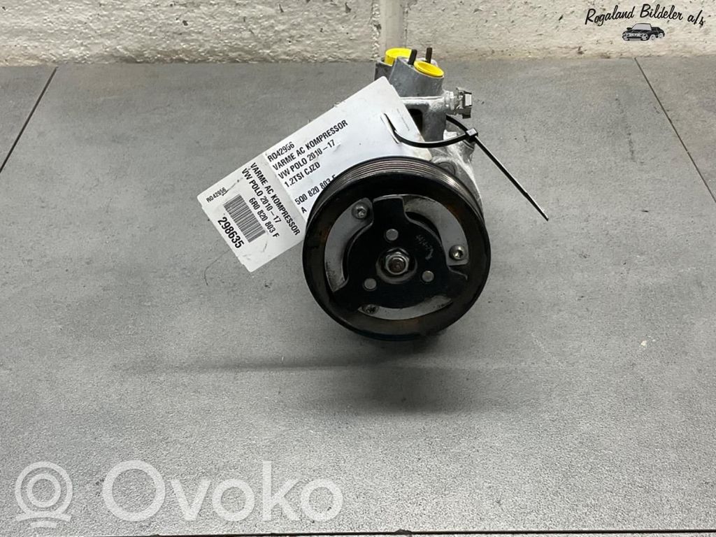 Volkswagen Polo V 6R Compressore aria condizionata (A/C) (pompa)
