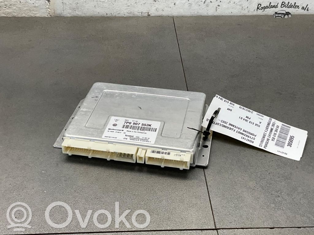 Porsche Cayenne (9PA) Commande bouton réglage hauteur de caisse suspension 