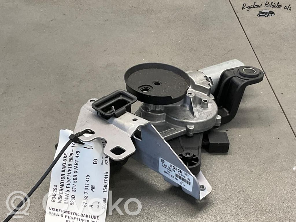 BMW 5 F10 F11 Motor ștergător lunetă 