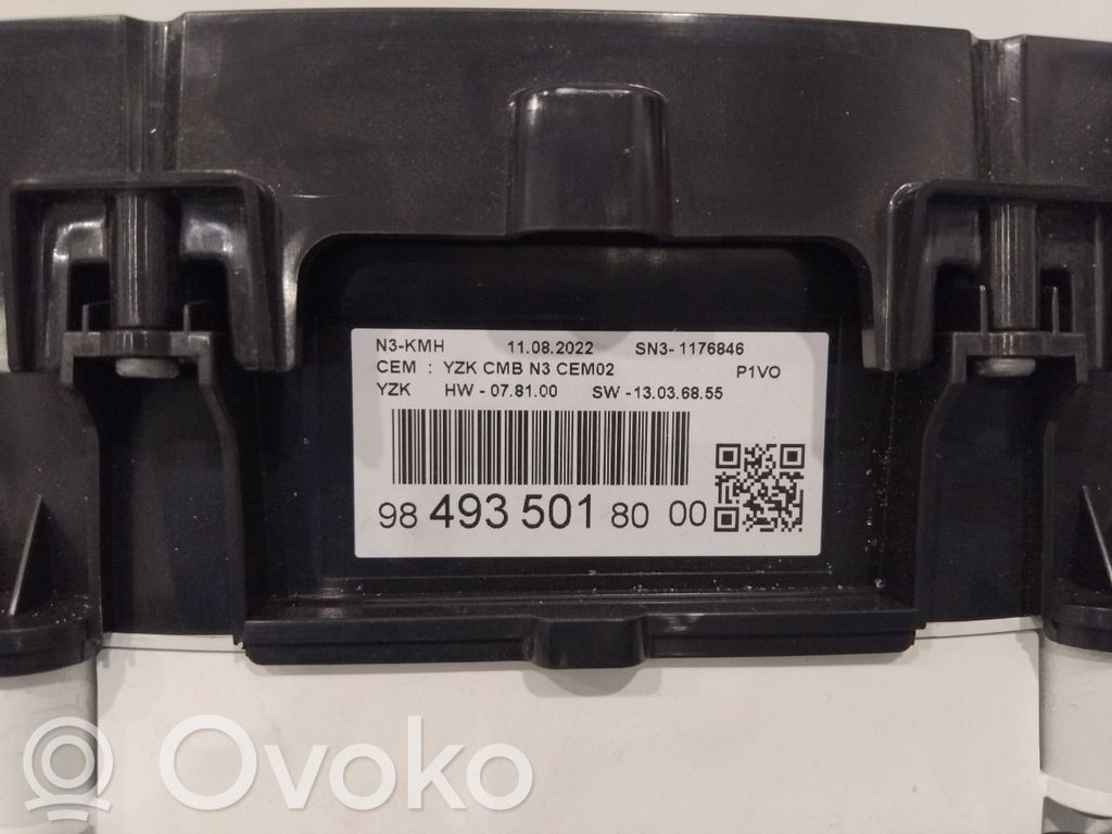 Speedometer (instrument cluster)   9849350180,9849350180,9849350180,9849350180